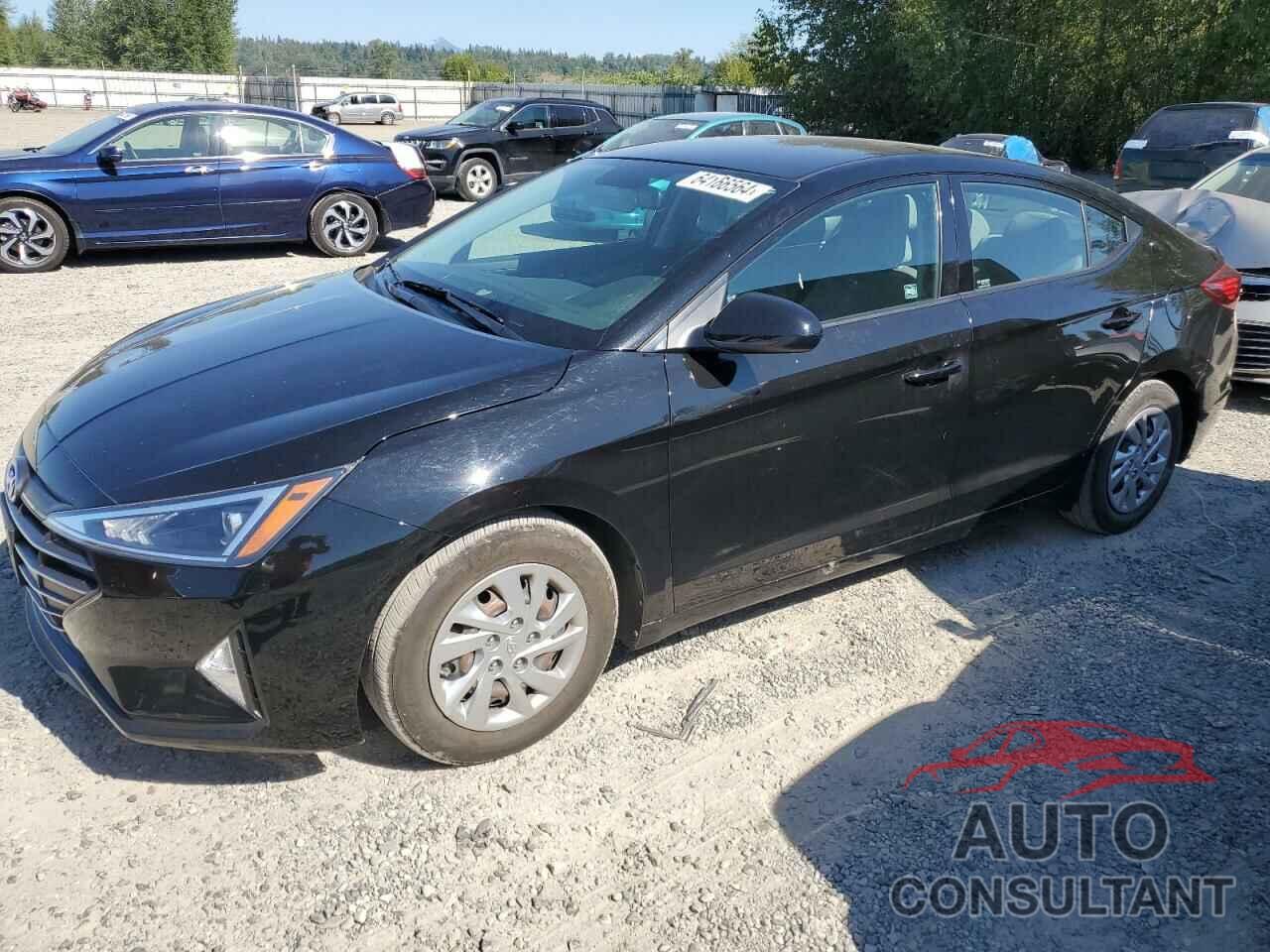 HYUNDAI ELANTRA 2019 - KMHD74LF8KU791566