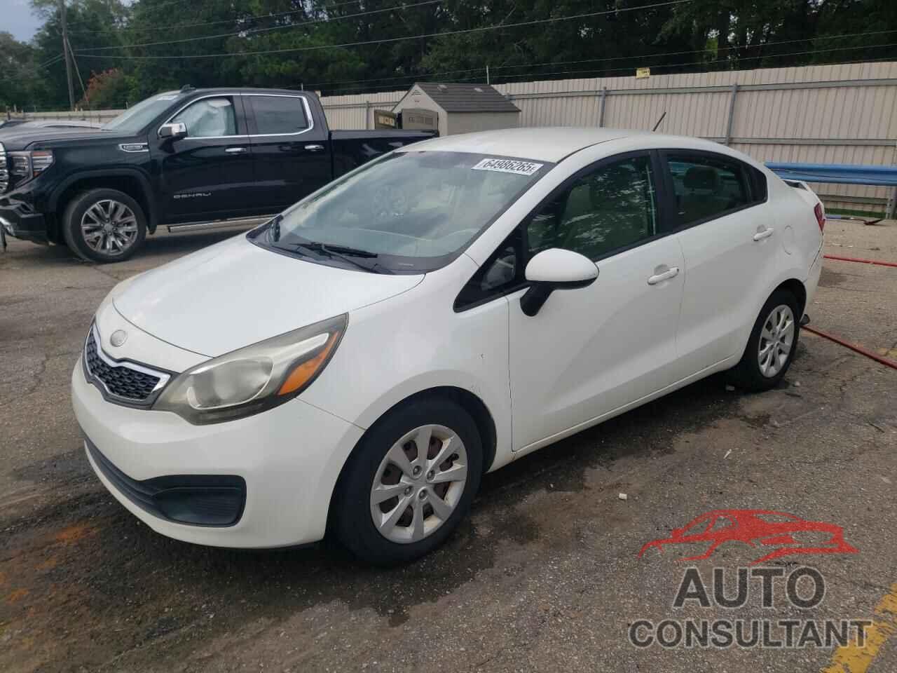 KIA RIO 2013 - KNADN4A39D6210714