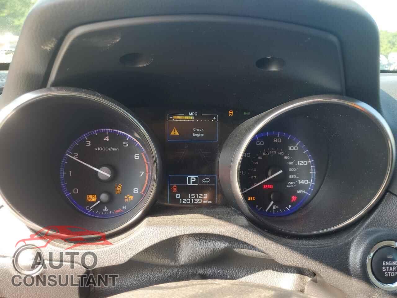 SUBARU OUTBACK 2016 - 4S4BSBNC8G3282068