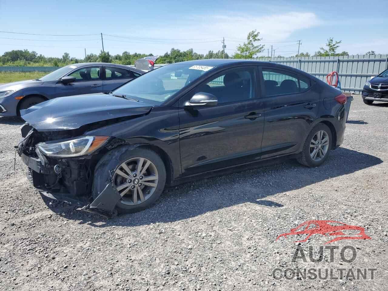 HYUNDAI ELANTRA 2018 - KMHD84LF6JU455328