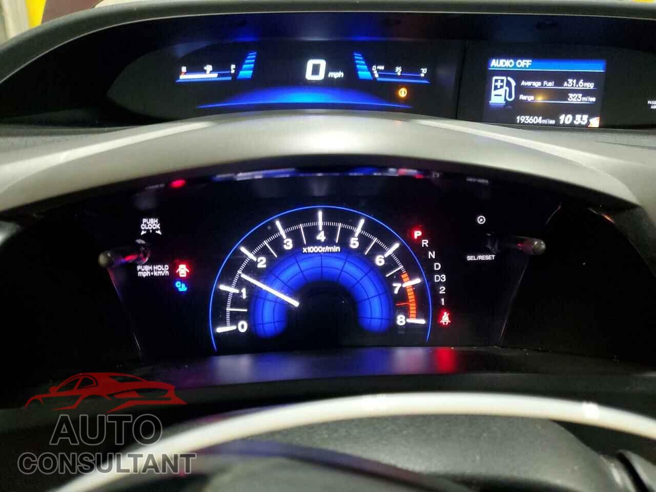 HONDA CIVIC 2012 - 2HGFB2F57CH586720