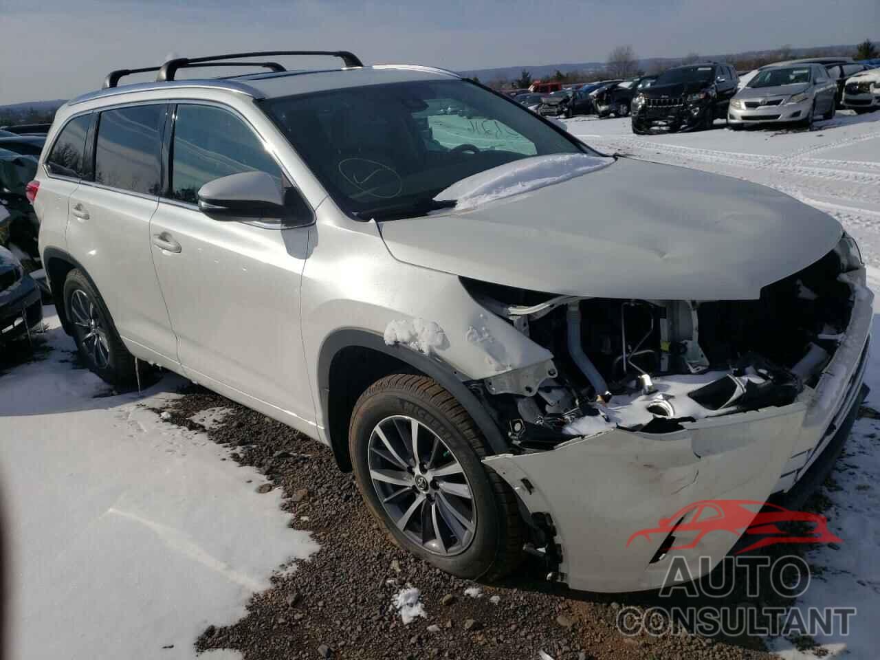 TOYOTA HIGHLANDER 2017 - 5TDJZRFH5HS511675