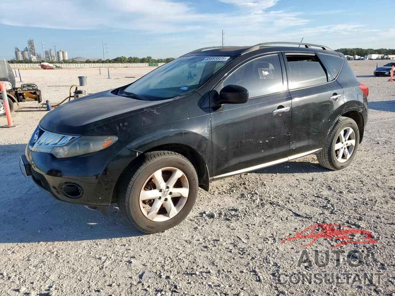 NISSAN MURANO 2009 - JN8AZ18U79W103776