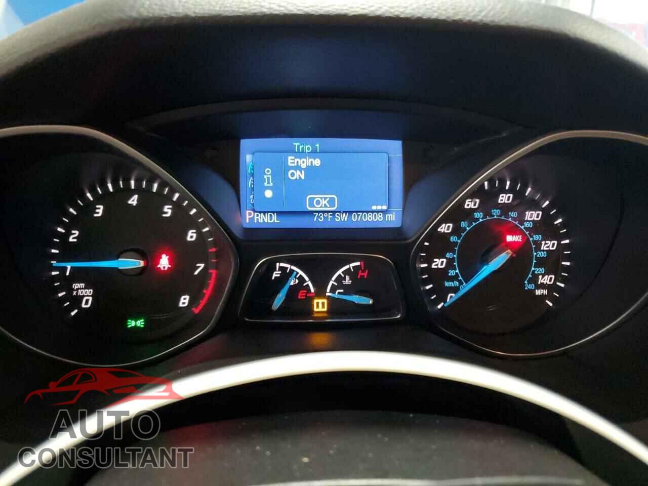 FORD FOCUS 2013 - 1FADP3F21DL292534