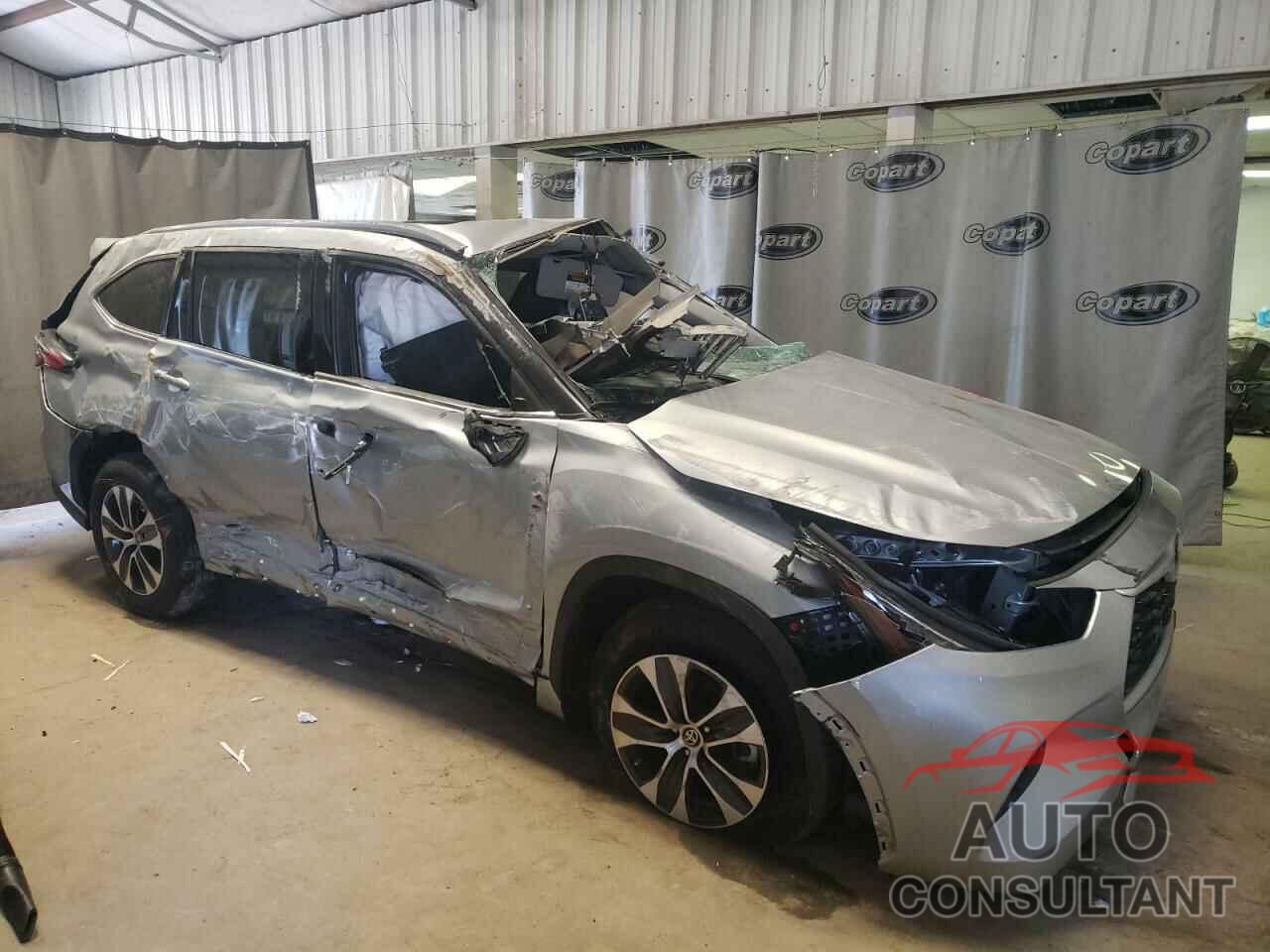 TOYOTA HIGHLANDER 2021 - 5TDGZRAHXMS524062