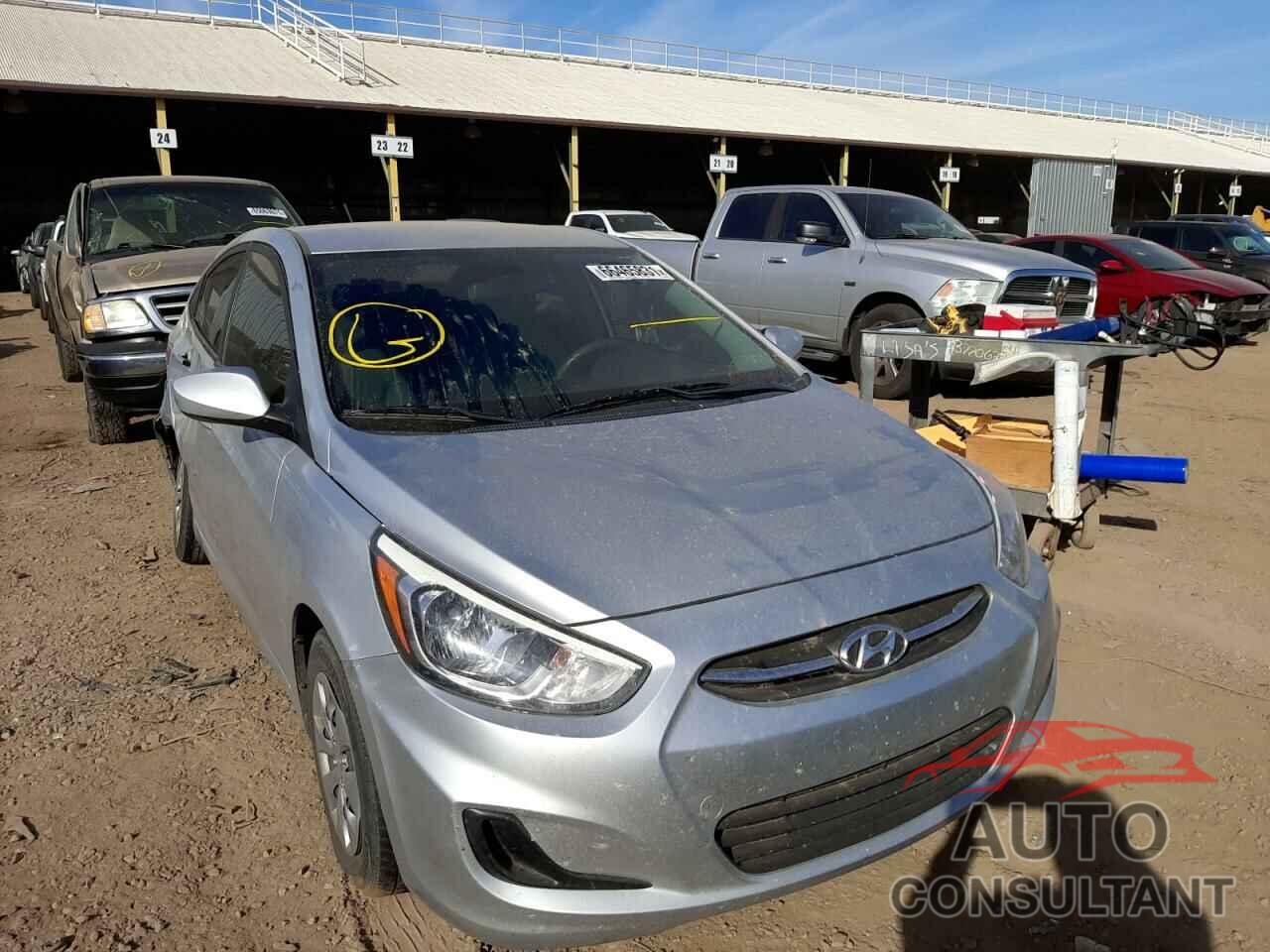 HYUNDAI ACCENT 2017 - KMHCT4AE7HU247148