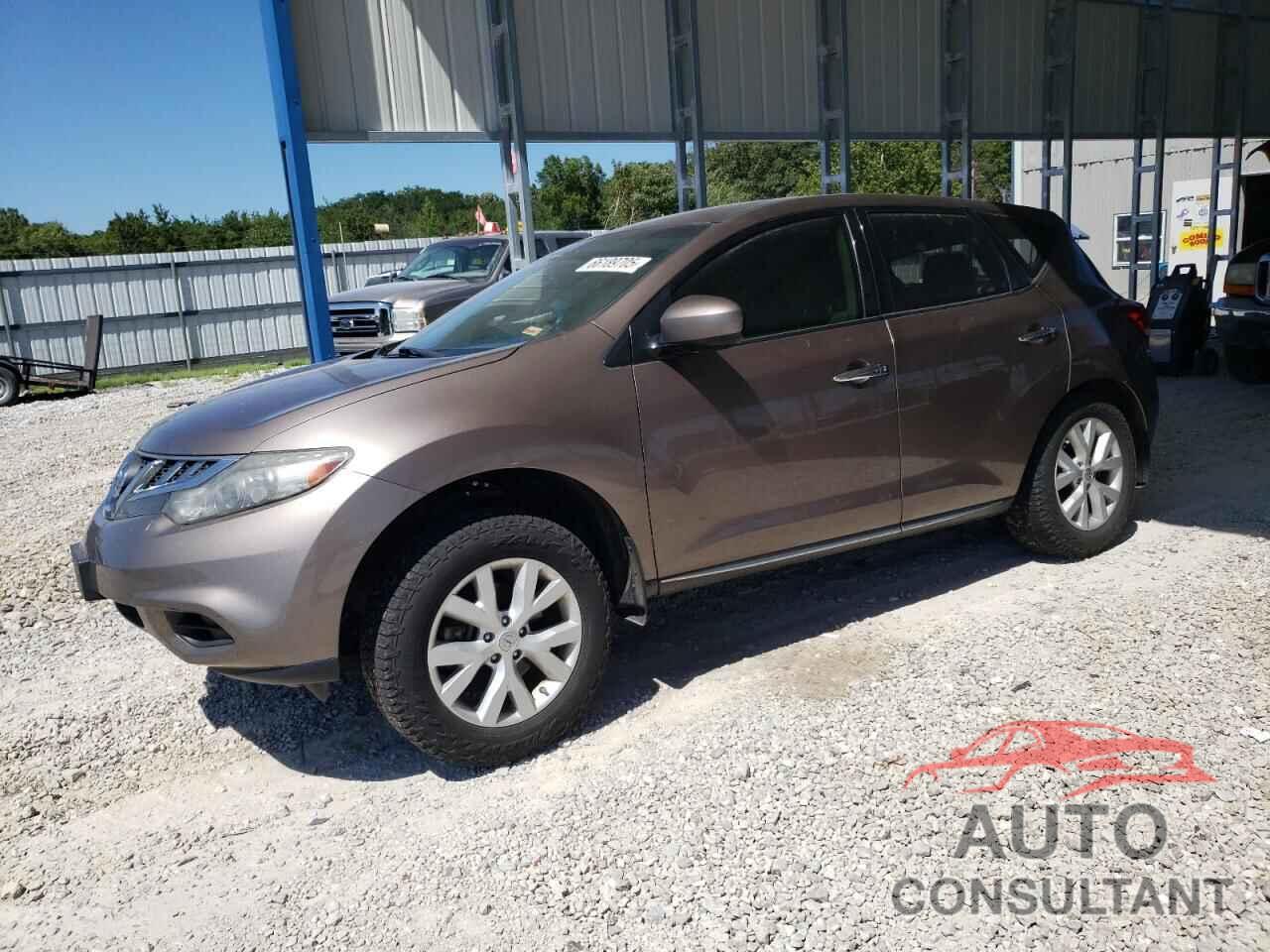 NISSAN MURANO 2012 - JN8AZ1MW6CW207612