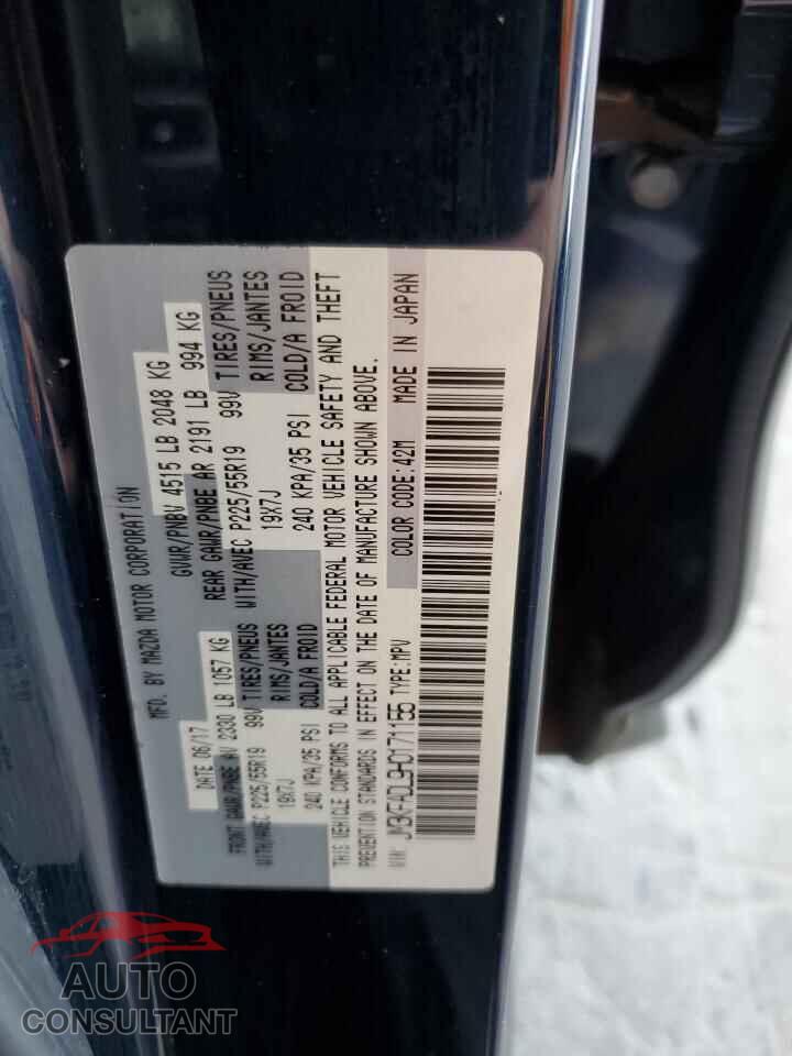 MAZDA CX-5 2017 - JM3KFADL9H0171155