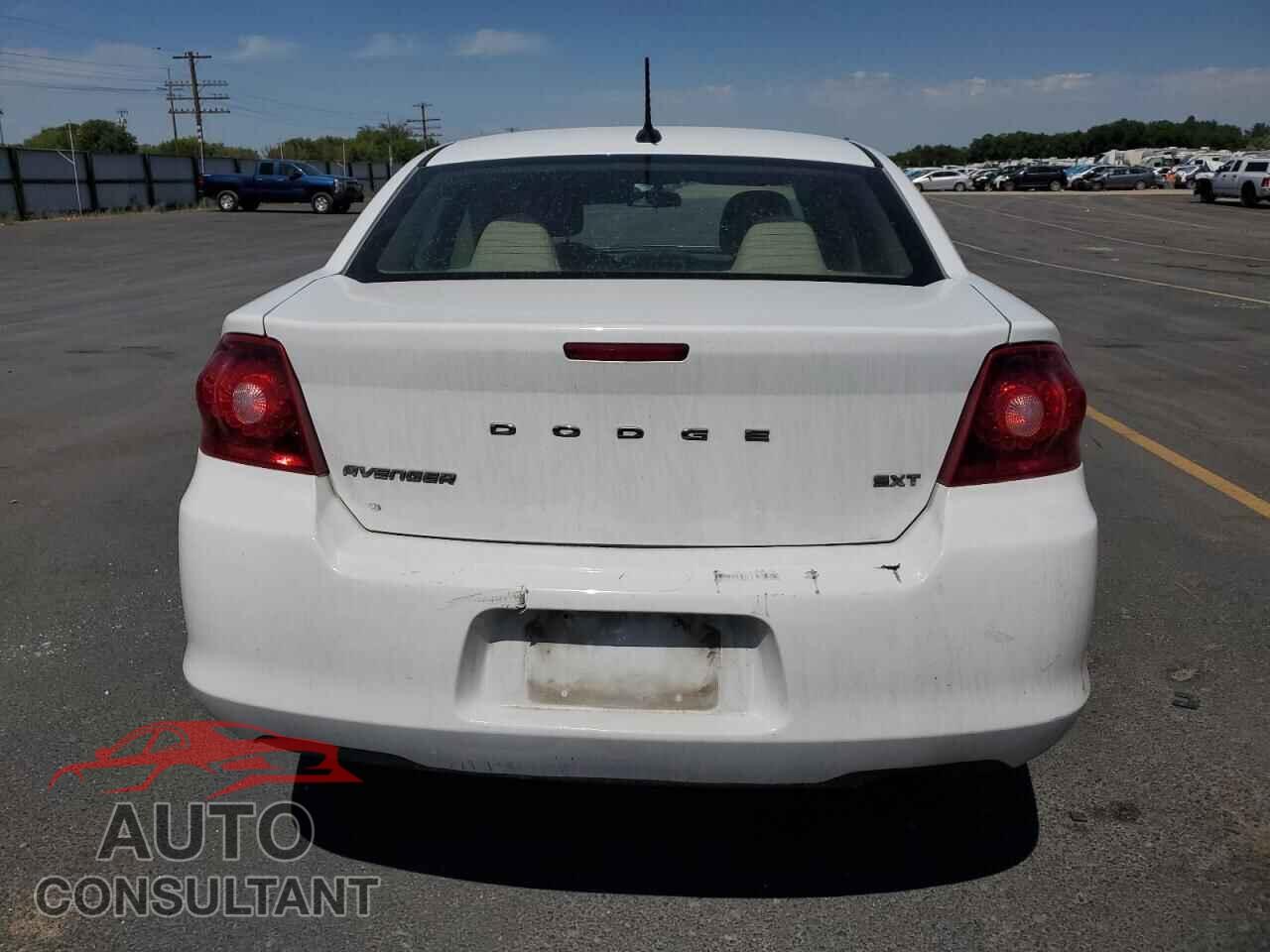 DODGE AVENGER 2013 - 1C3CDZCB9DN716184