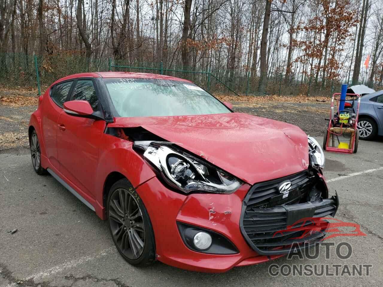 HYUNDAI VELOSTER 2016 - KMHTC6AE0GU271575