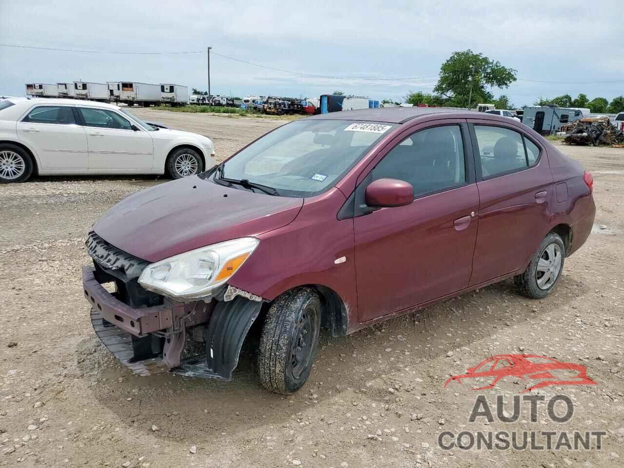 MITSUBISHI MIRAGE 2017 - ML32F3FJXHHF07628