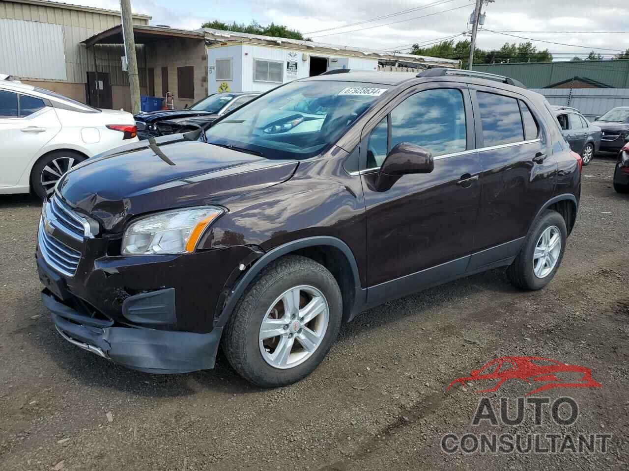 CHEVROLET TRAX 2016 - KL7CJPSB5GB681835