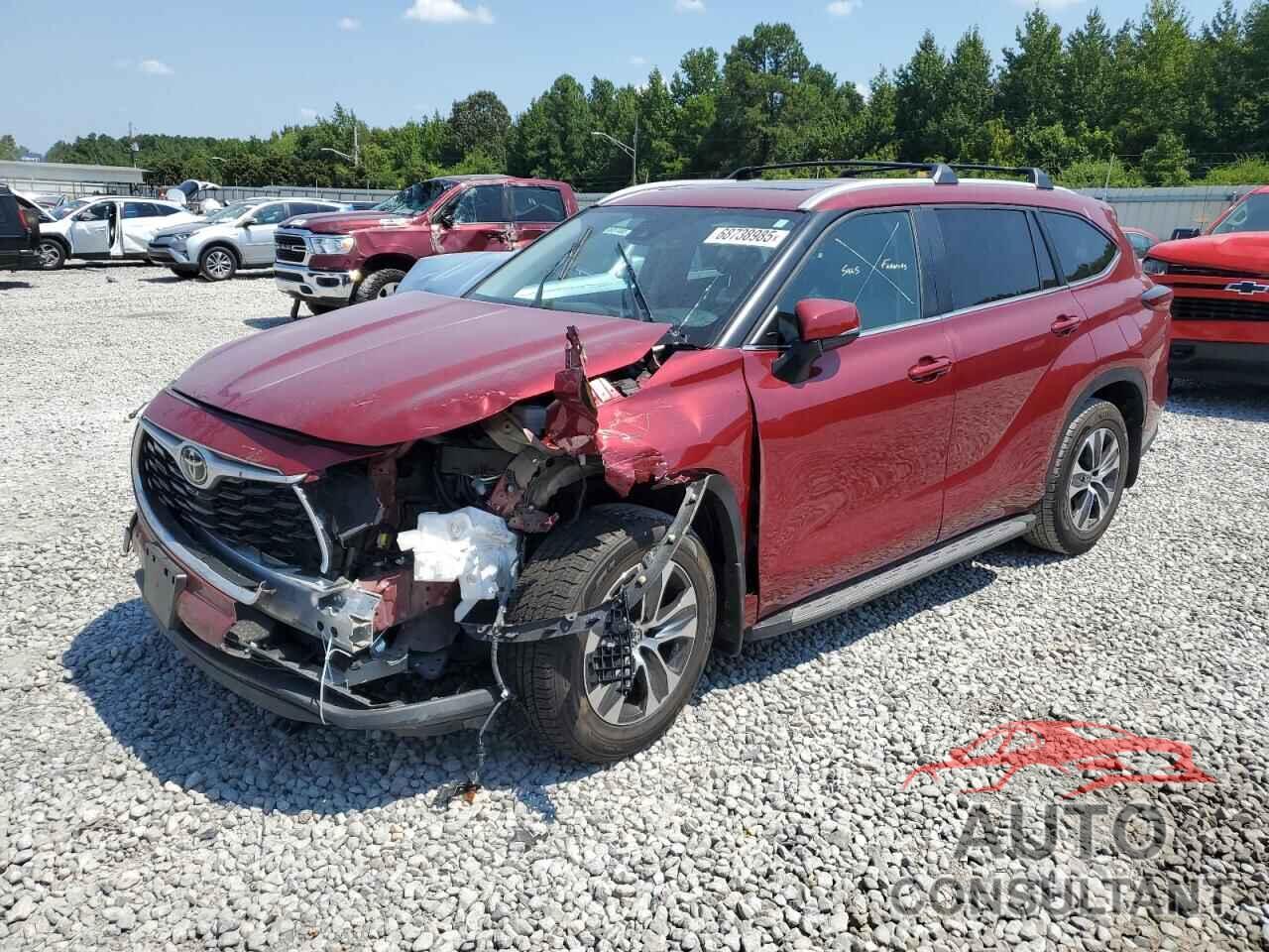 TOYOTA HIGHLANDER 2023 - 5TDKDRAH8PS045622