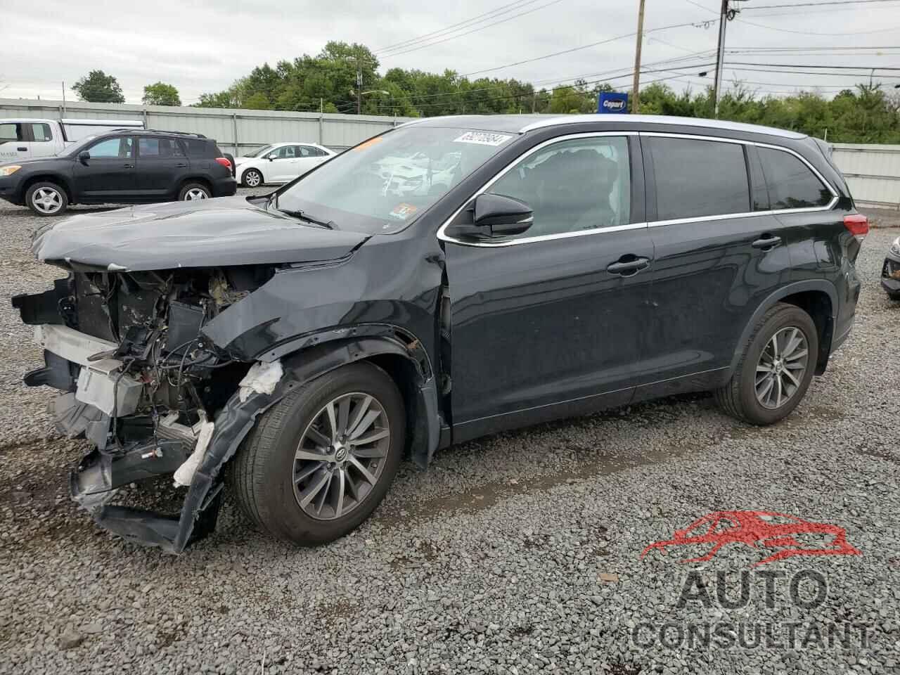 TOYOTA HIGHLANDER 2017 - 5TDJZRFH7HS449521