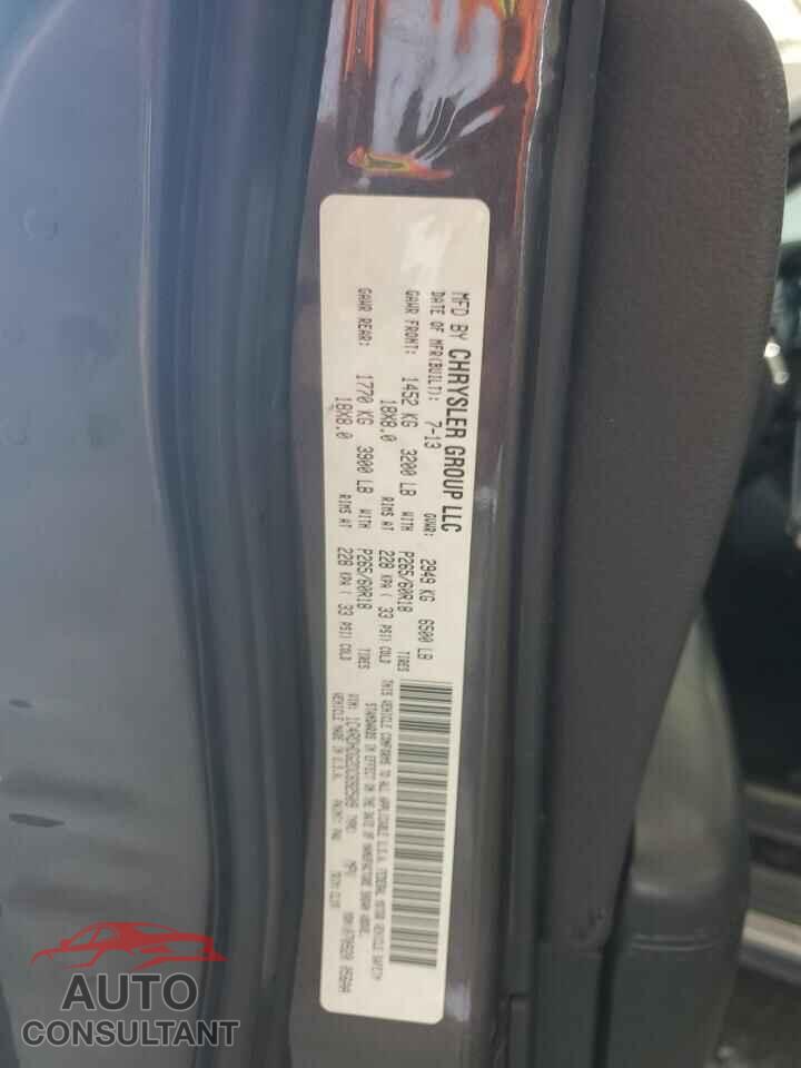 DODGE DURANGO 2013 - 1C4RDHDG2DC692509