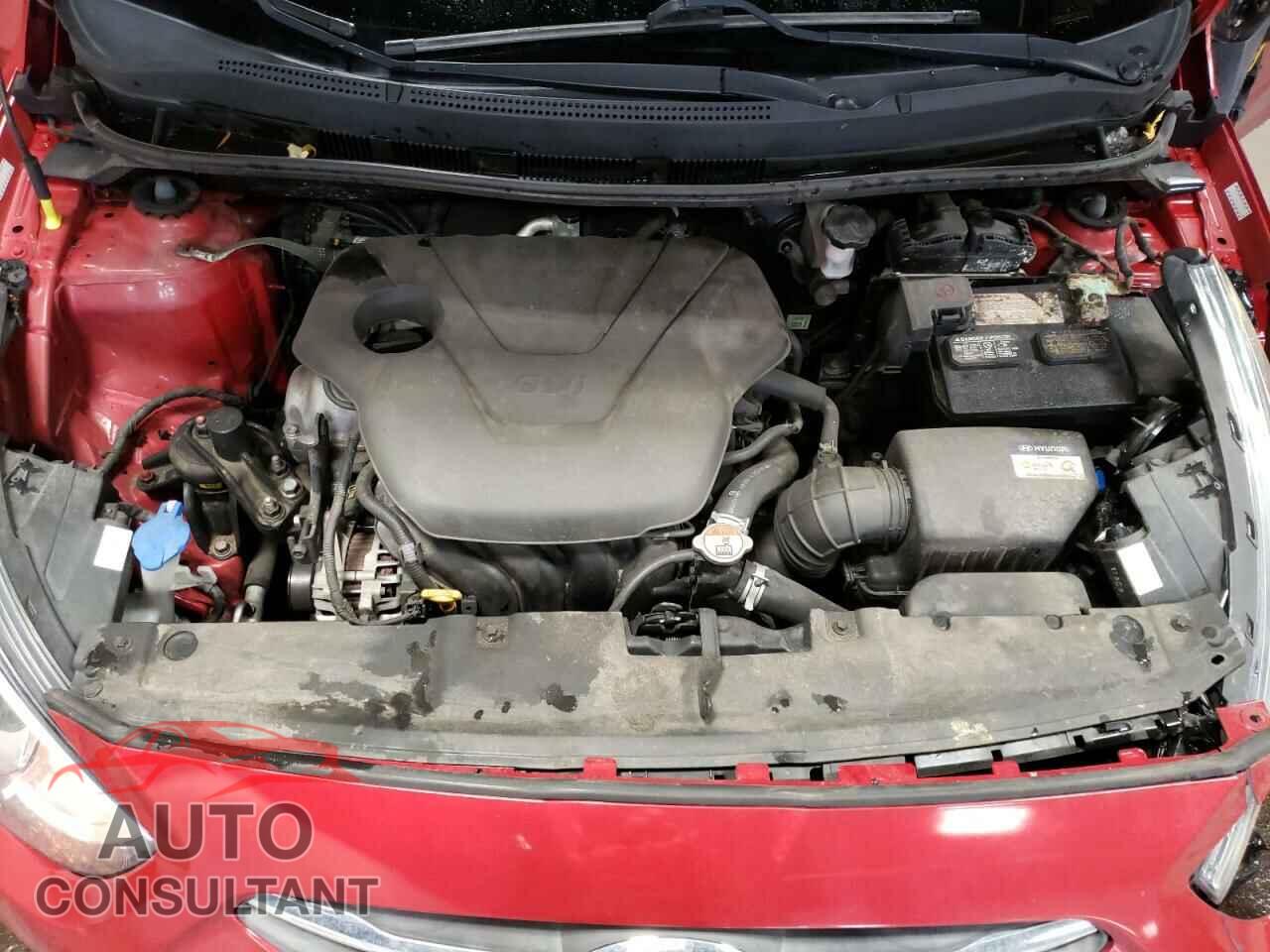 HYUNDAI ACCENT 2017 - KMHCT4AE2HU376155