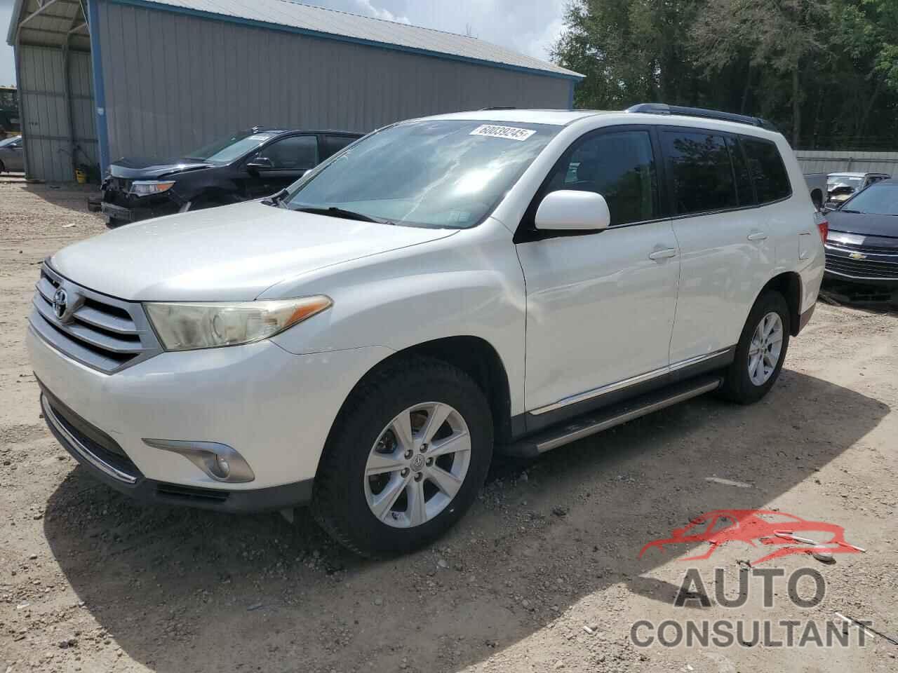 TOYOTA HIGHLANDER 2013 - 5TDBK3EHXDS186829
