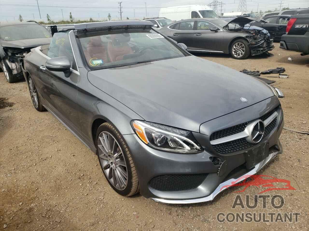 MERCEDES-BENZ C-CLASS 2017 - WDDWK4KB5HF445701