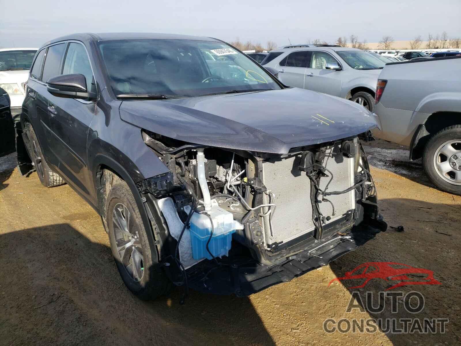 TOYOTA HIGHLANDER 2019 - 5TDBZRFH0KS969992