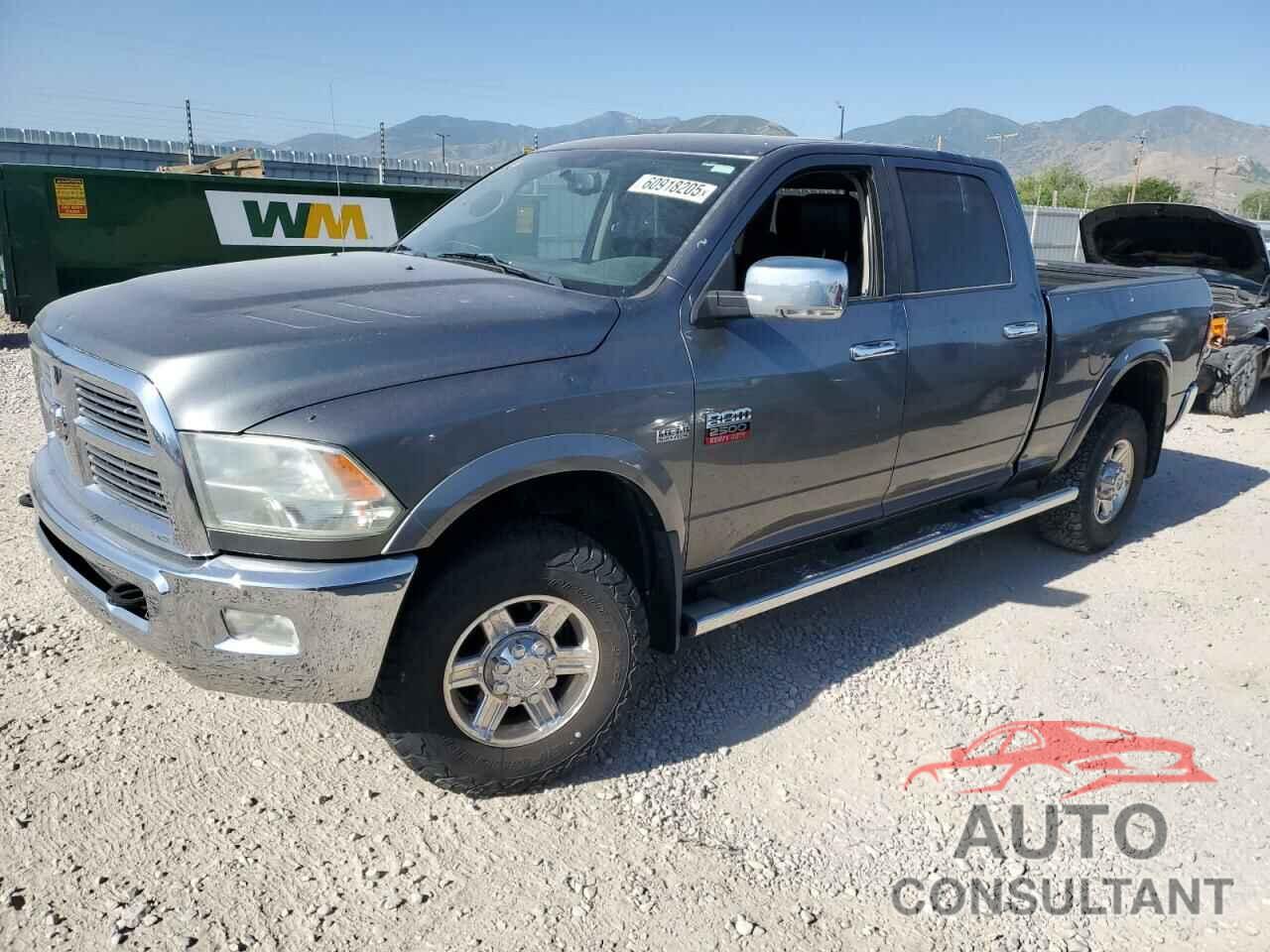 DODGE RAM 2500 2012 - 3C6TD5FT5CG174363
