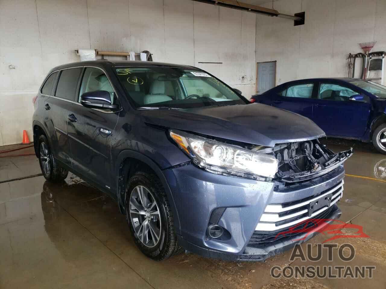 TOYOTA HIGHLANDER 2018 - 5TDBGRFH6JS039454