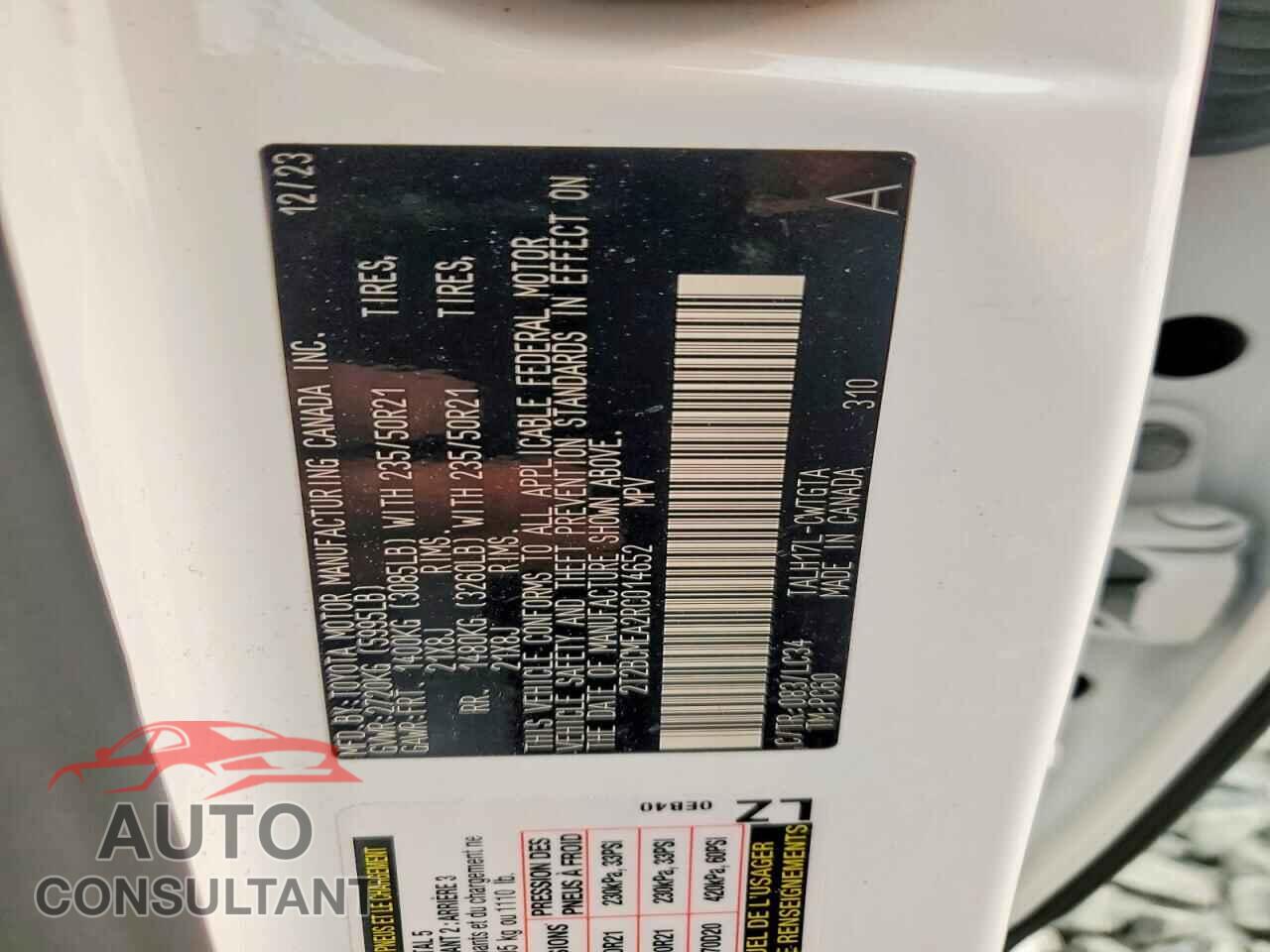 LEXUS RX450 2024 - 2T2BCMEA2RC014652