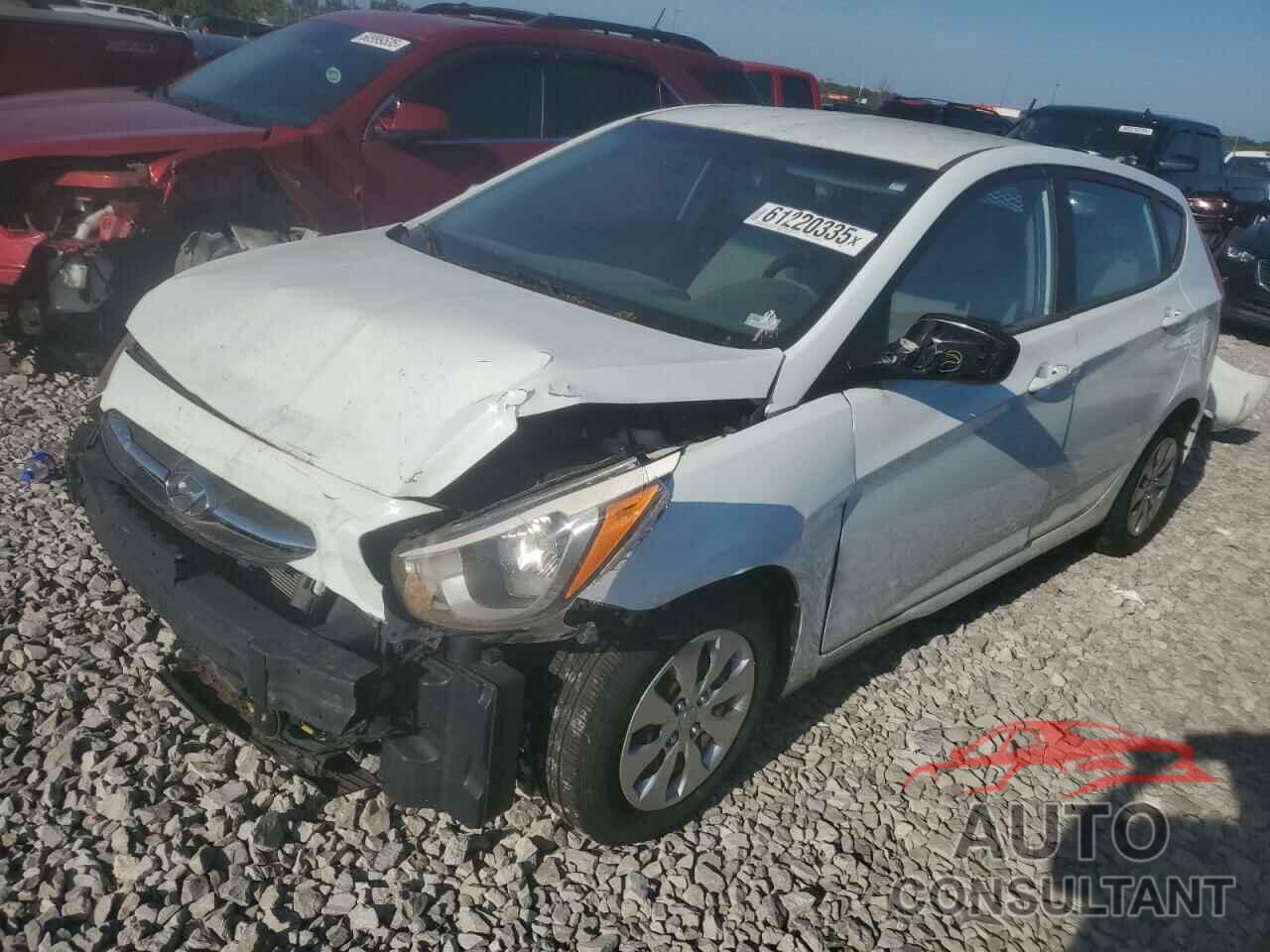 HYUNDAI ACCENT 2016 - KMHCT5AE9GU242473