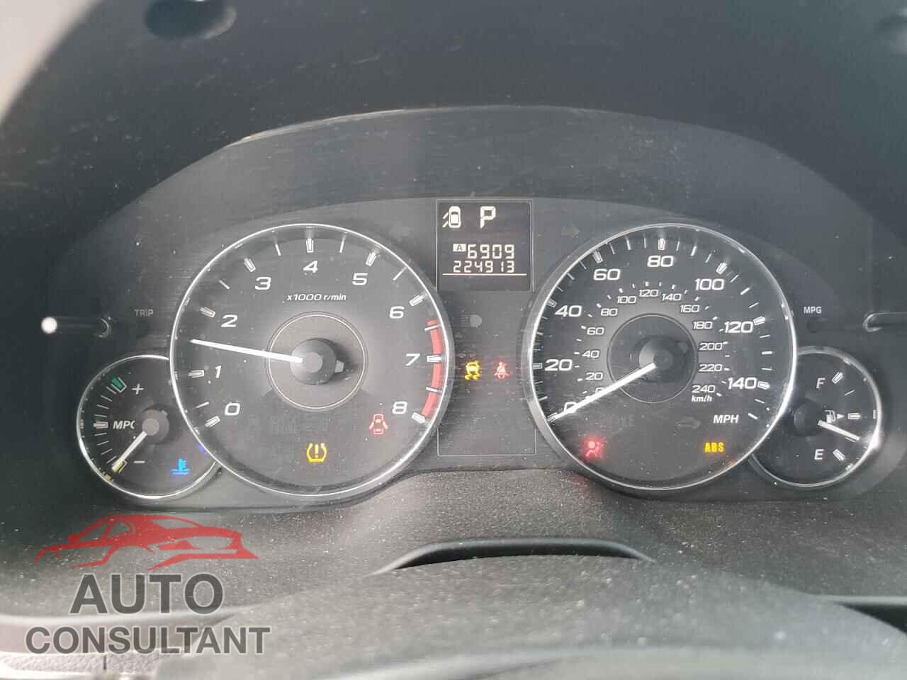 SUBARU OUTBACK 2011 - 4S4BRBBC7B3422023