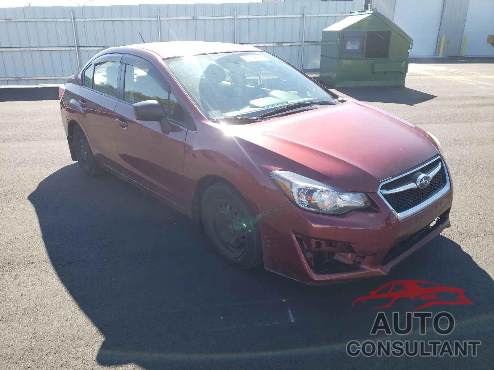 SUBARU IMPREZA 2016 - JF1GJAA60GH006032