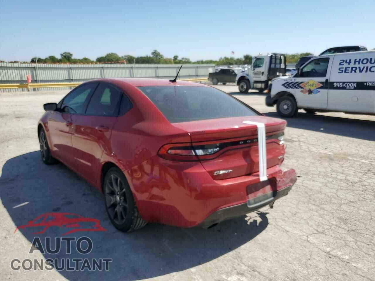 DODGE DART 2016 - 1C3CDFGB4GD816602