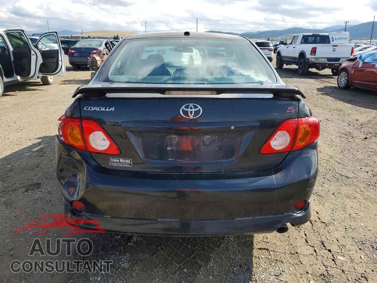 TOYOTA COROLLA 2009 - 2T1BU40E39C108972