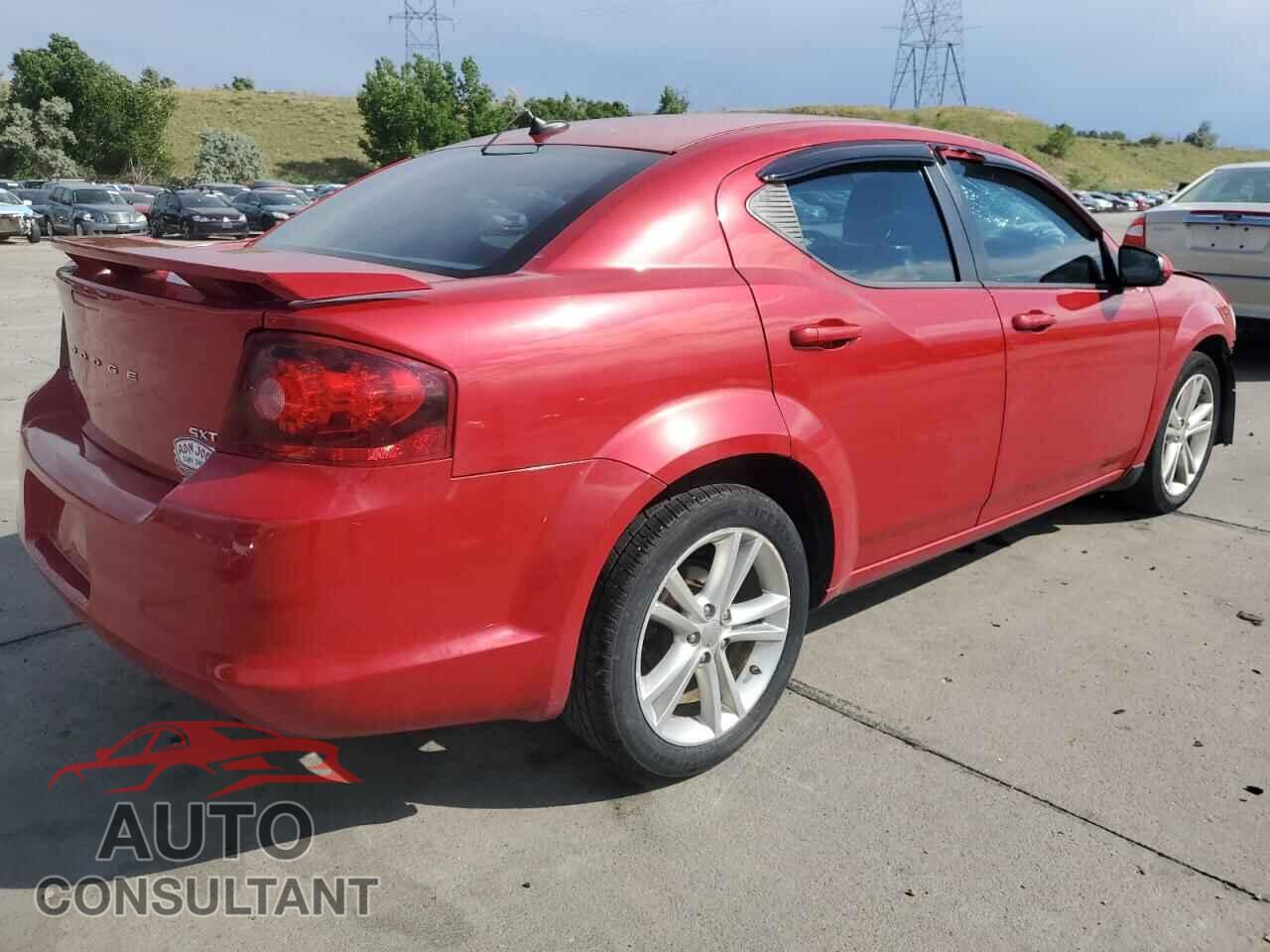 DODGE AVENGER 2013 - 1C3CDZCB8DN581196