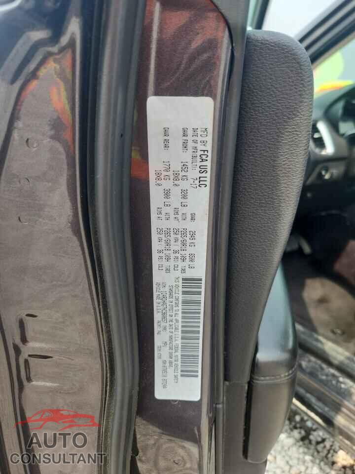 DODGE DURANGO 2017 - 1C4RDHAG7HC960657