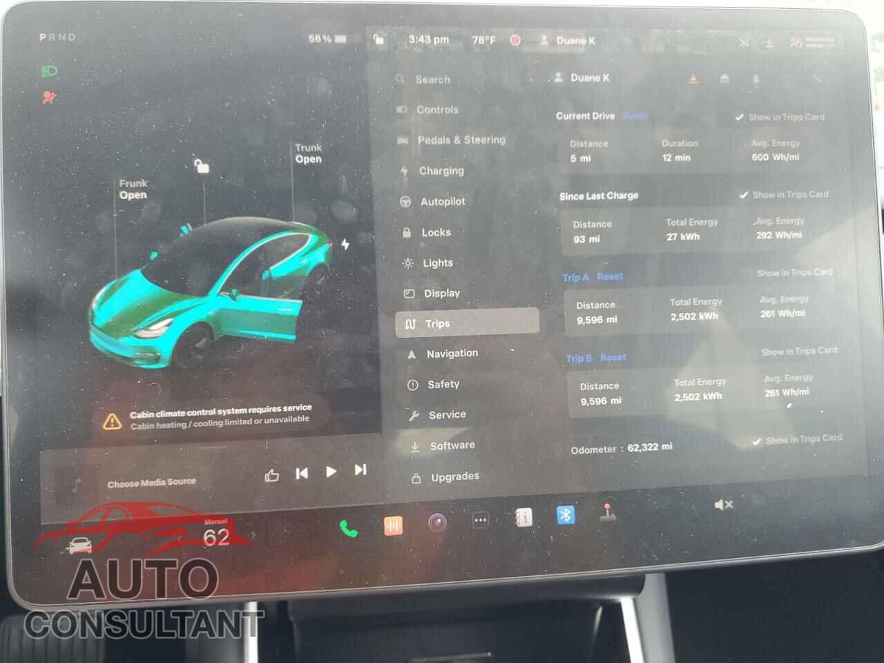TESLA MODEL 3 2018 - 5YJ3E1EA9JF022040