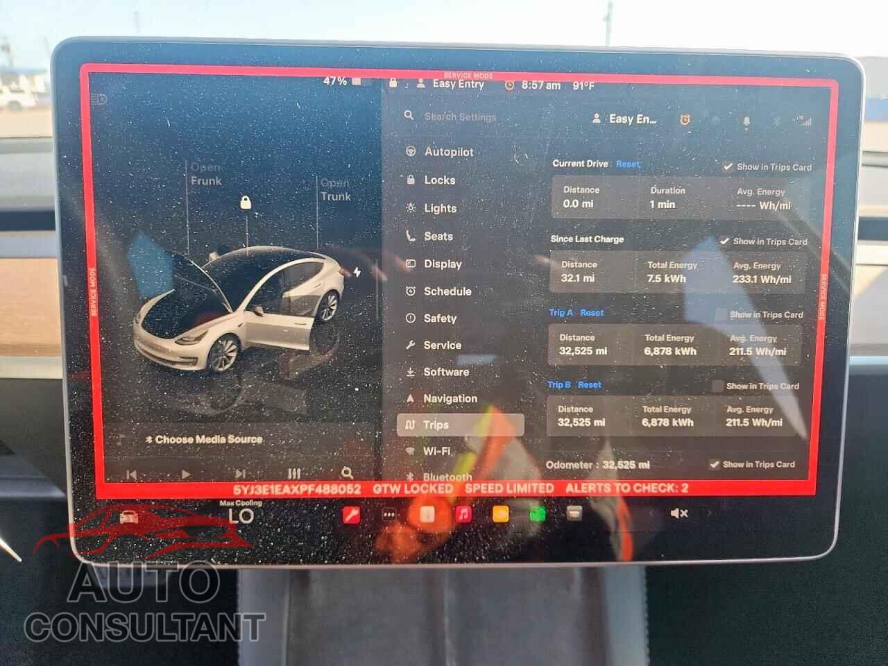 TESLA MODEL 3 2023 - 5YJ3E1EAXPF488052