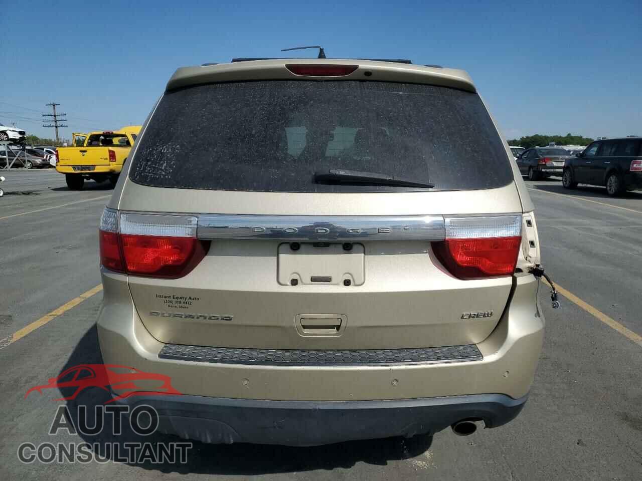 DODGE DURANGO 2011 - 1D4RD4GG7BC680358