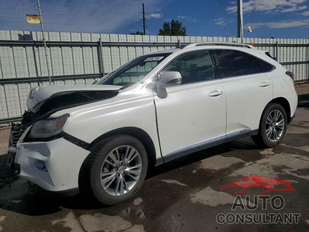 LEXUS RX450 2013 - JTJBC1BAXD2446773