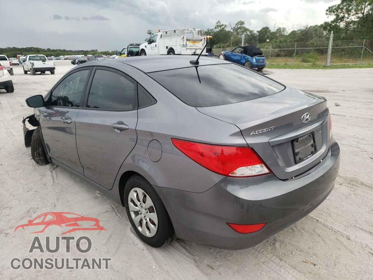 HYUNDAI ACCENT 2017 - KMHCT4AE9HU324649