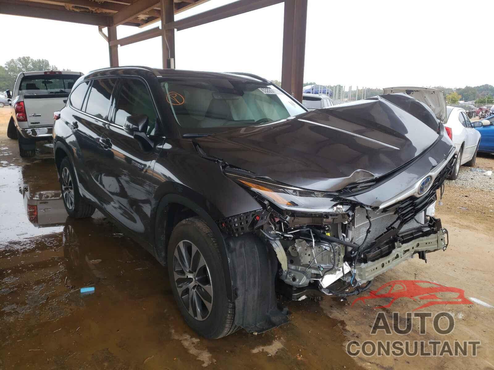 TOYOTA HIGHLANDER 2021 - 5TDGARAH7MS508862