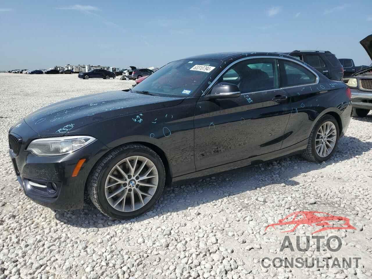 BMW 2 SERIES 2016 - WBA1F9C57GV544357