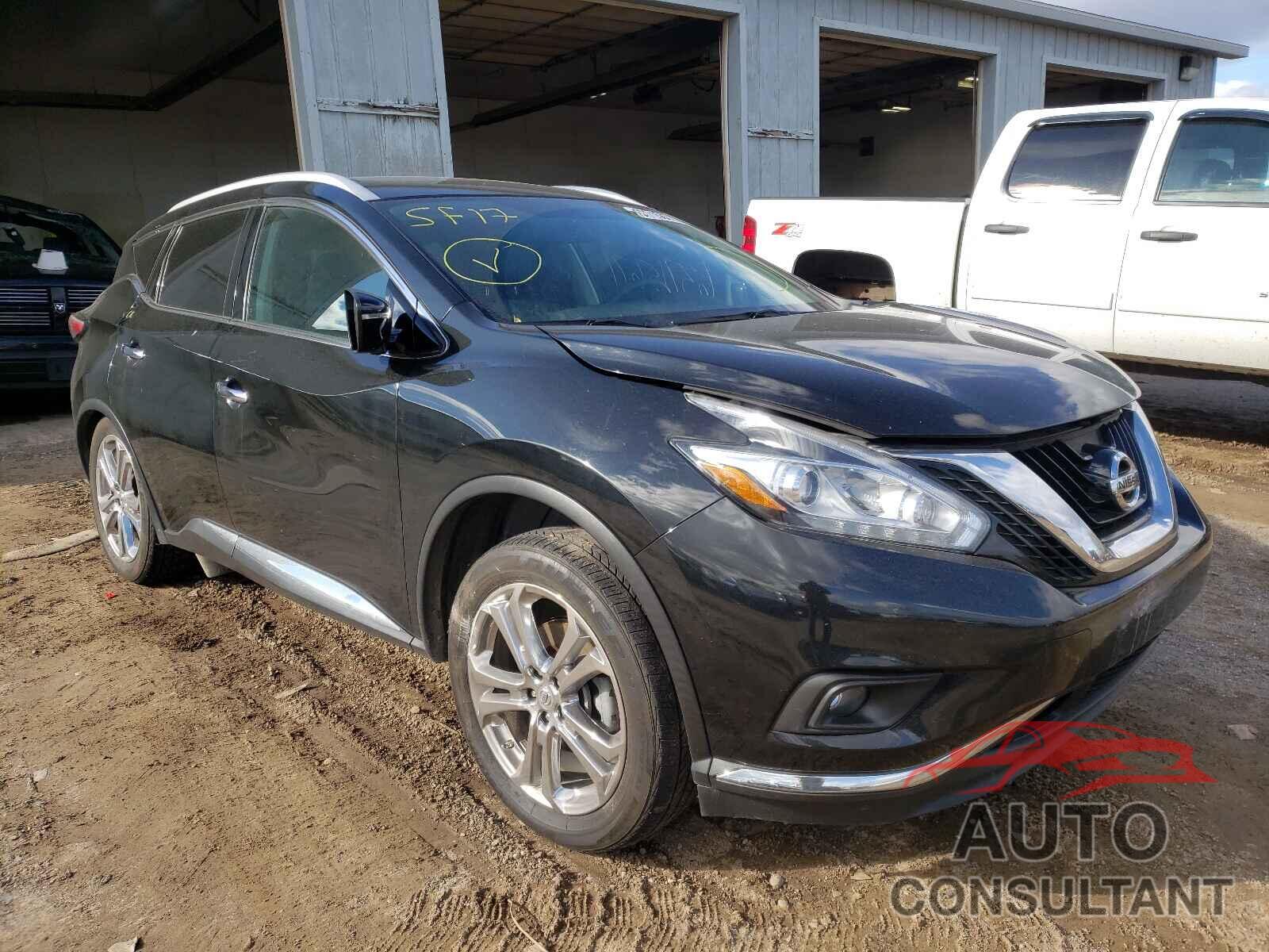 NISSAN MURANO 2017 - 5N1AZ2MH8HN124985