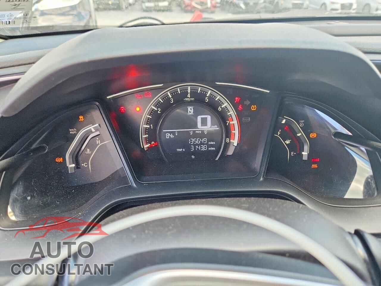 HONDA CIVIC 2017 - 19XFC2F55HE043056