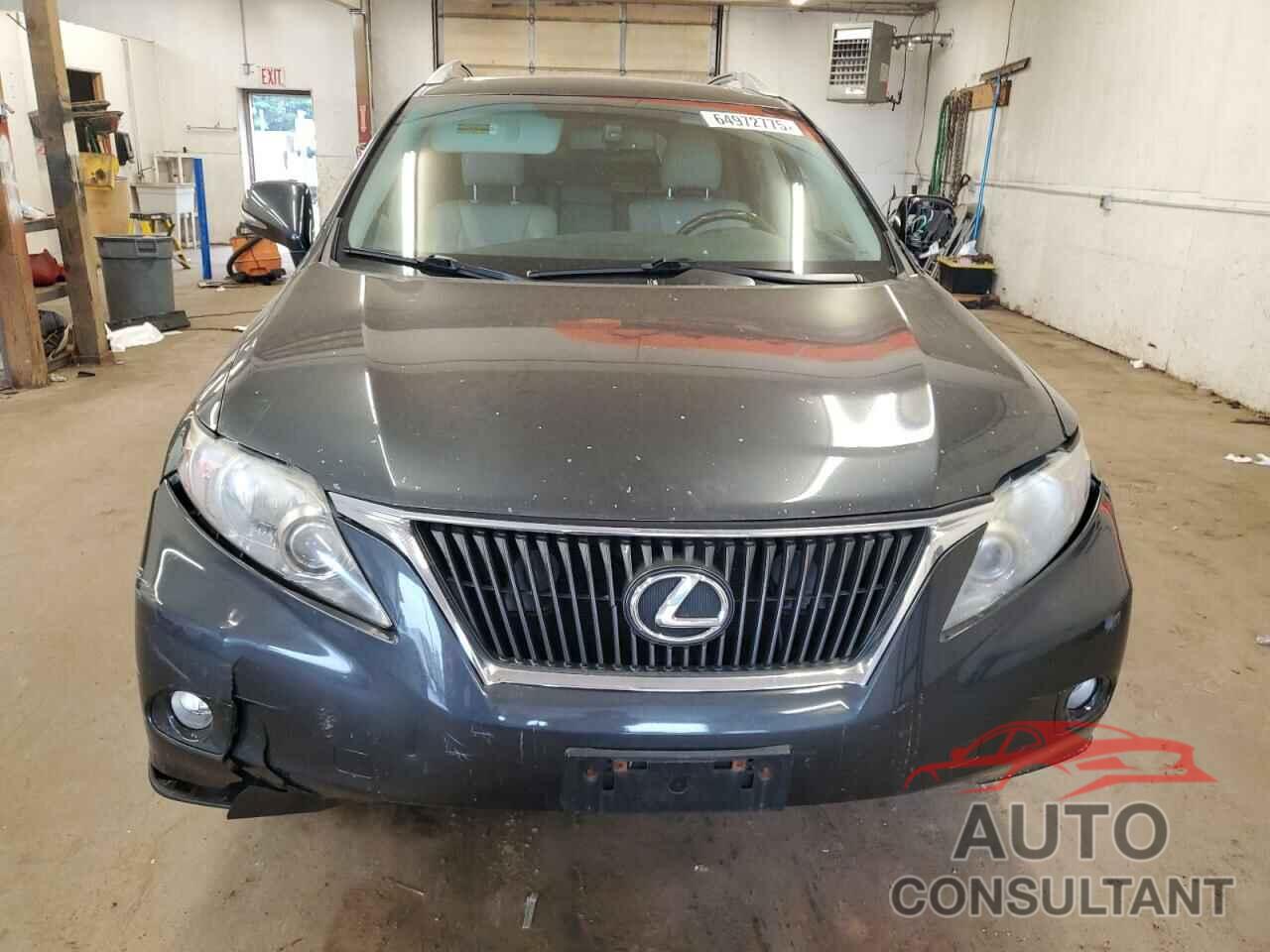 LEXUS RX350 2010 - 2T2BK1BA8AC029781
