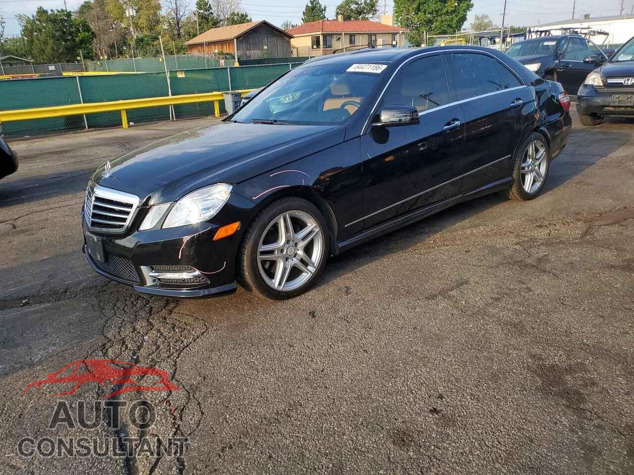 MERCEDES-BENZ E-CLASS 2013 - WDDHF8JB3DA683687