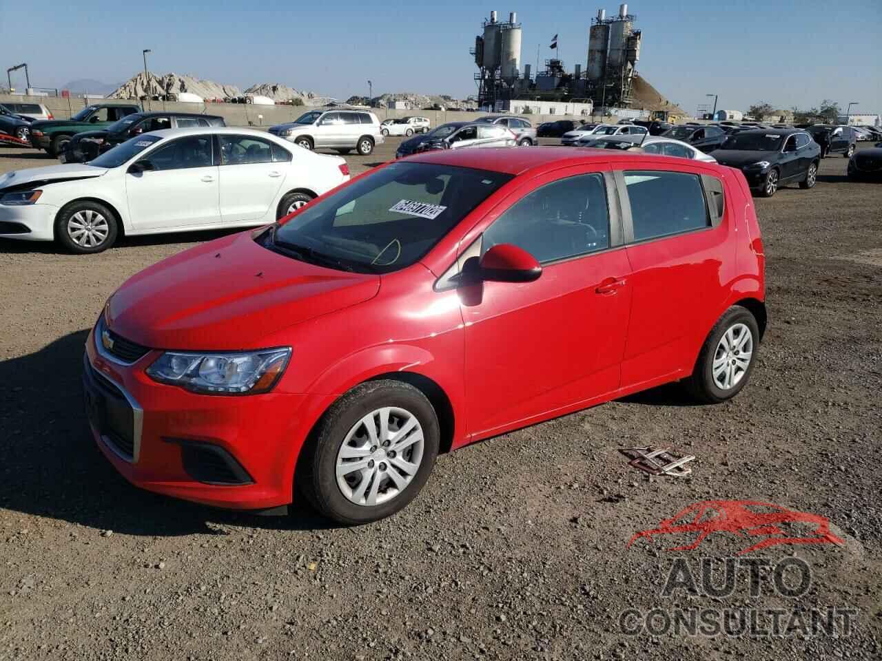 CHEVROLET SONIC 2020 - 1G1JG6SB7L4128369