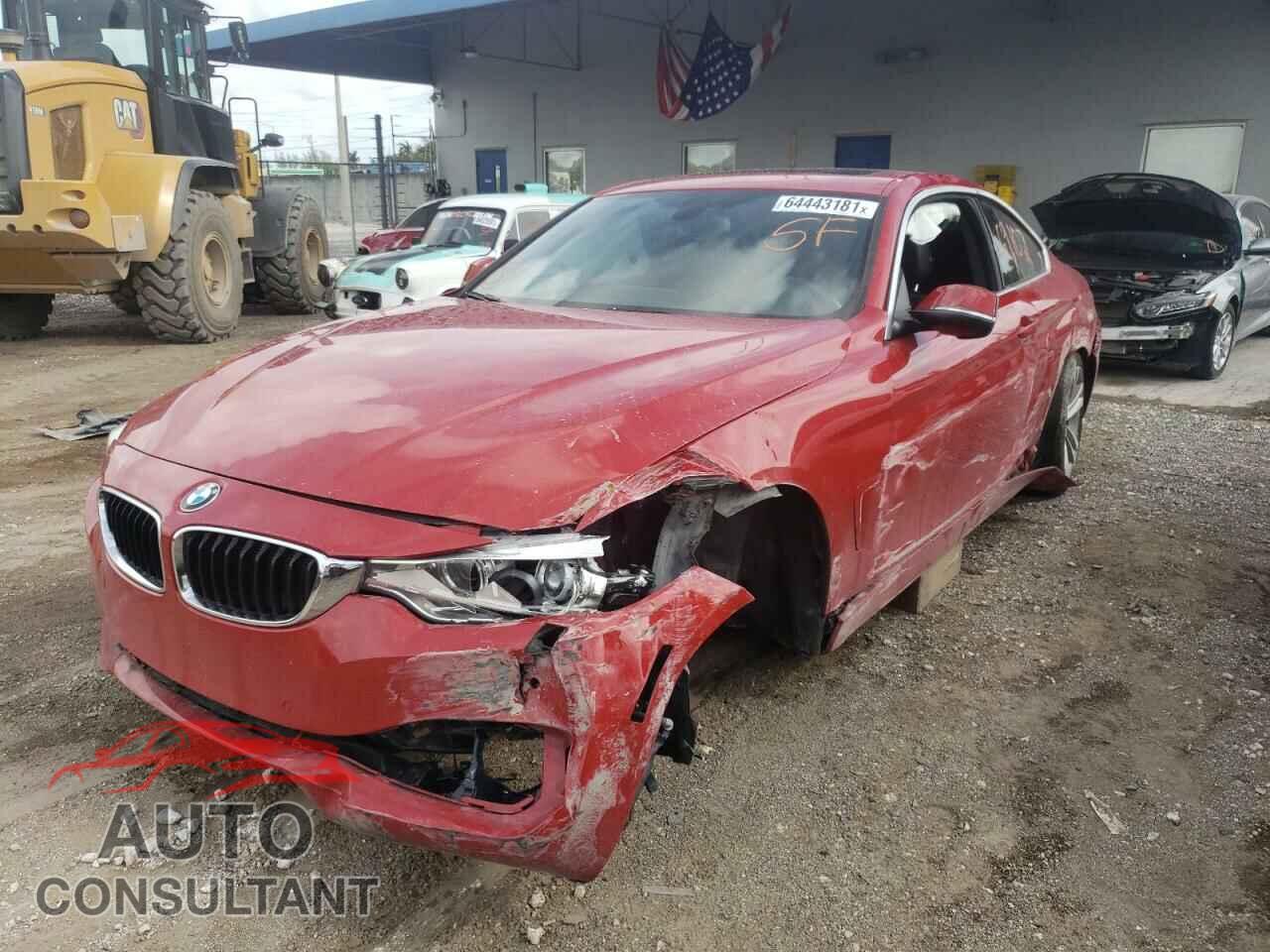 BMW 4 SERIES 2016 - WBA3R1C51GK529470