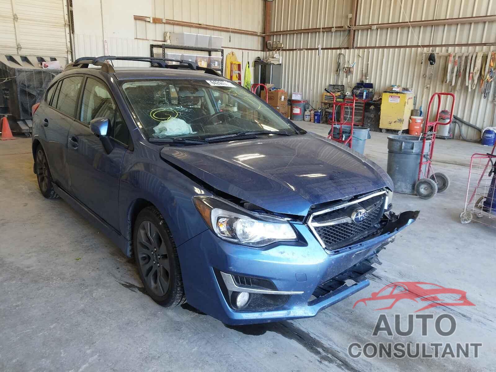 SUBARU IMPREZA 2016 - JF1GPAP66G8281118