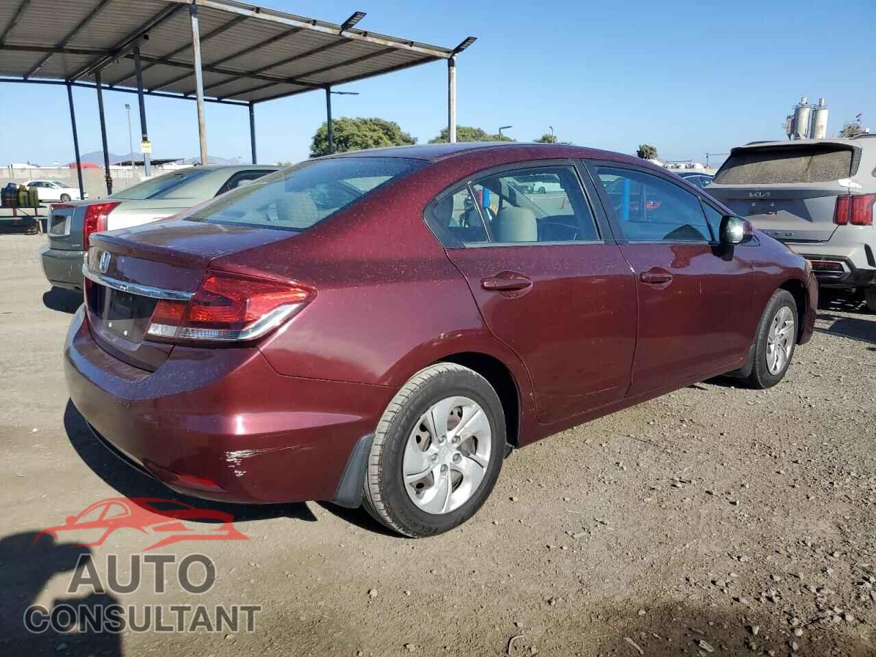 HONDA CIVIC 2013 - 2HGFB2F57DH543741