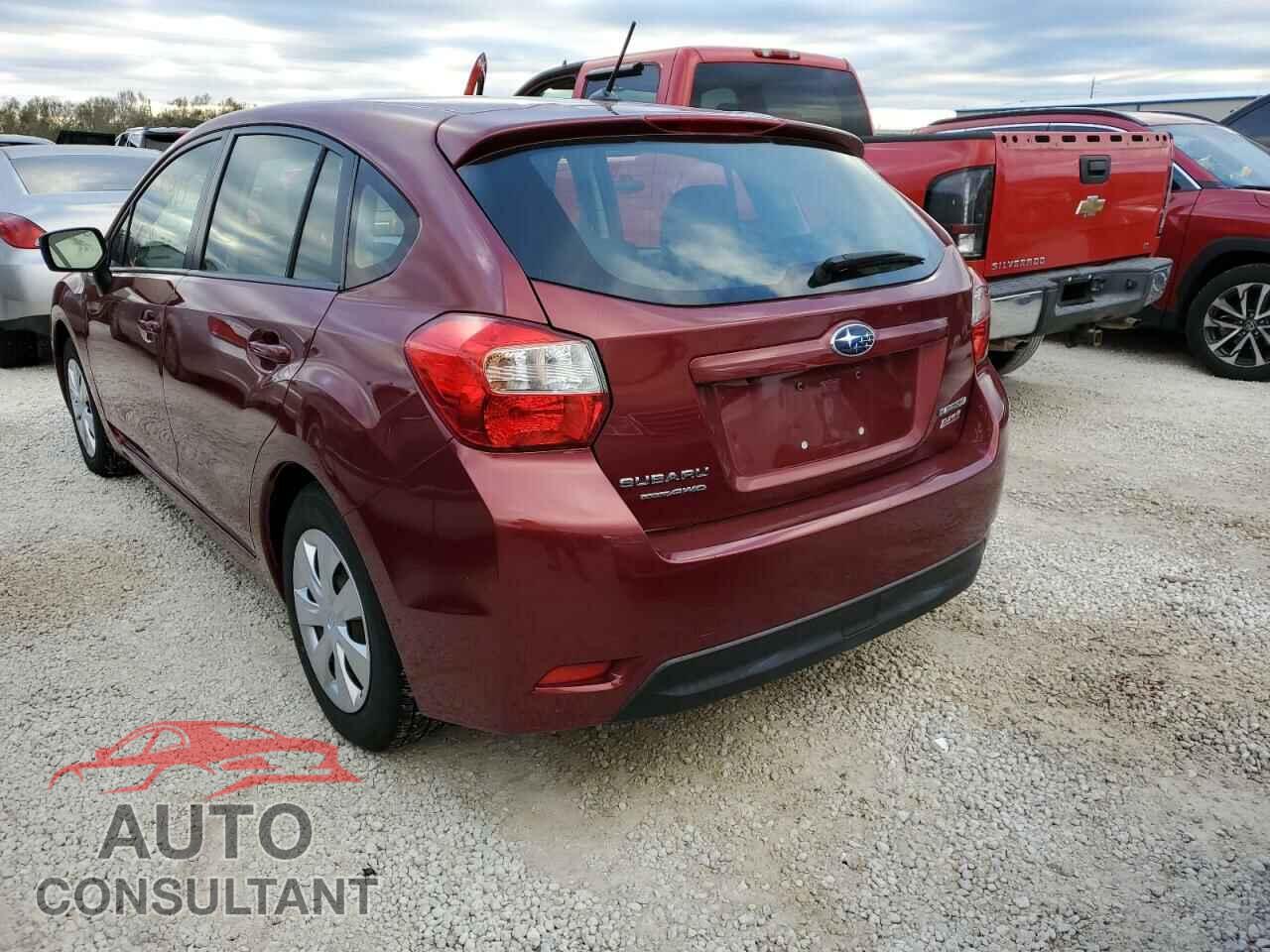 SUBARU IMPREZA 2016 - JF1GPAA61G8228710