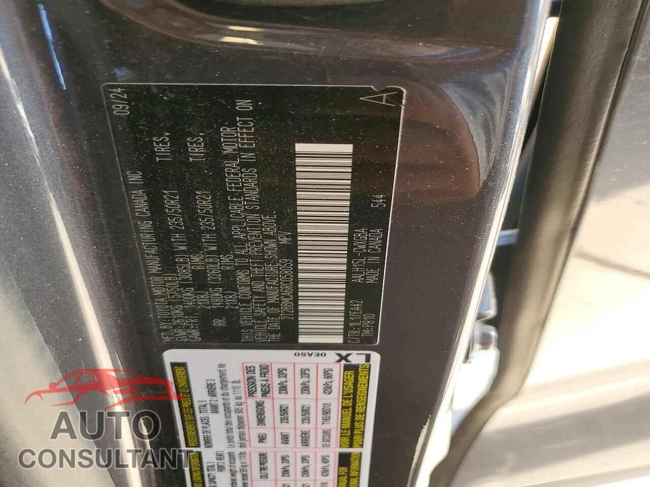 LEXUS UNKNOWN 2024 - 2T2BBMCA6RC058059